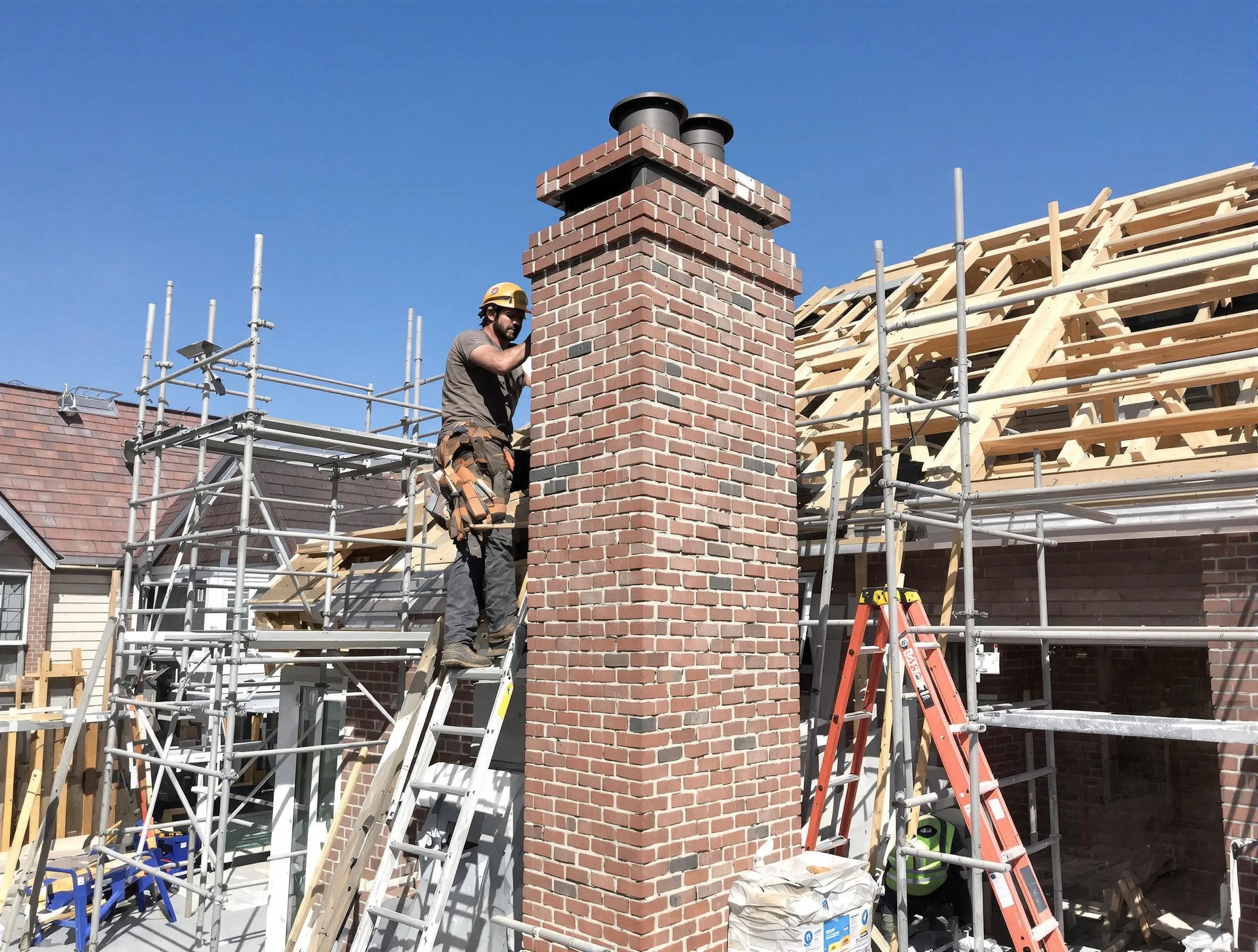 New chimney installation completed by Pemberton Chimney Sweep in Pemberton, NJ