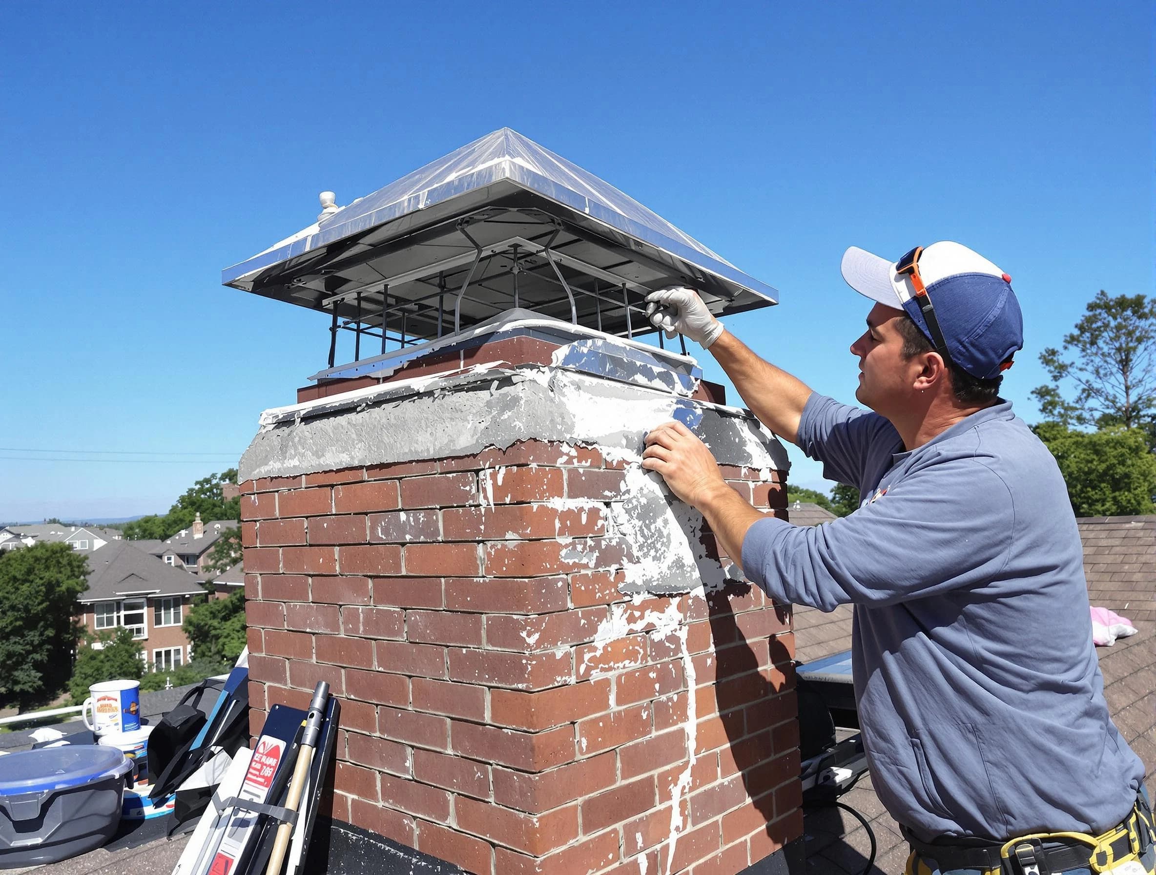 Chimney Crown Services service in Pemberton, NJ