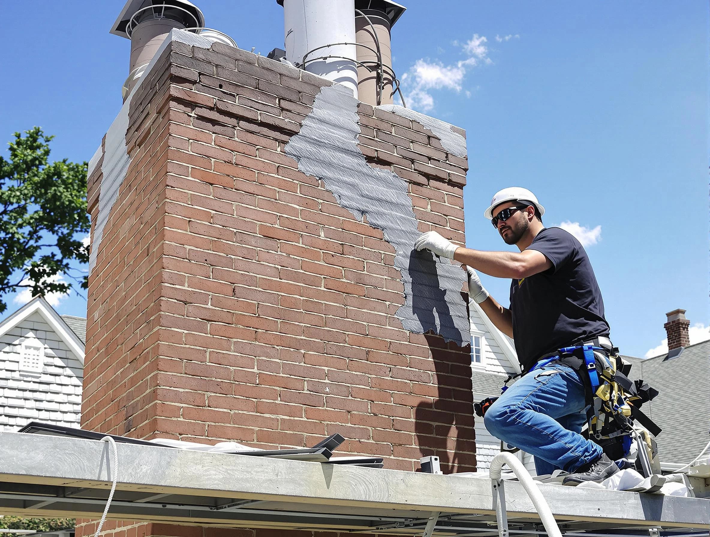 Chimney Restoration in Pemberton