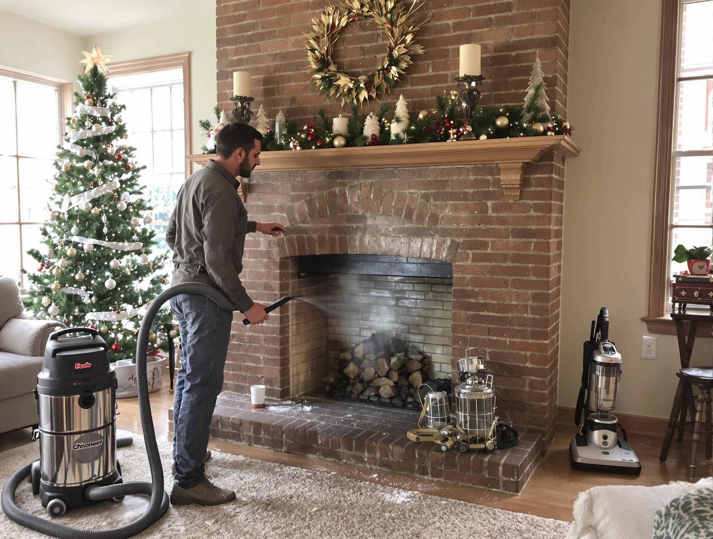 Fireplace Cleaning in Pemberton